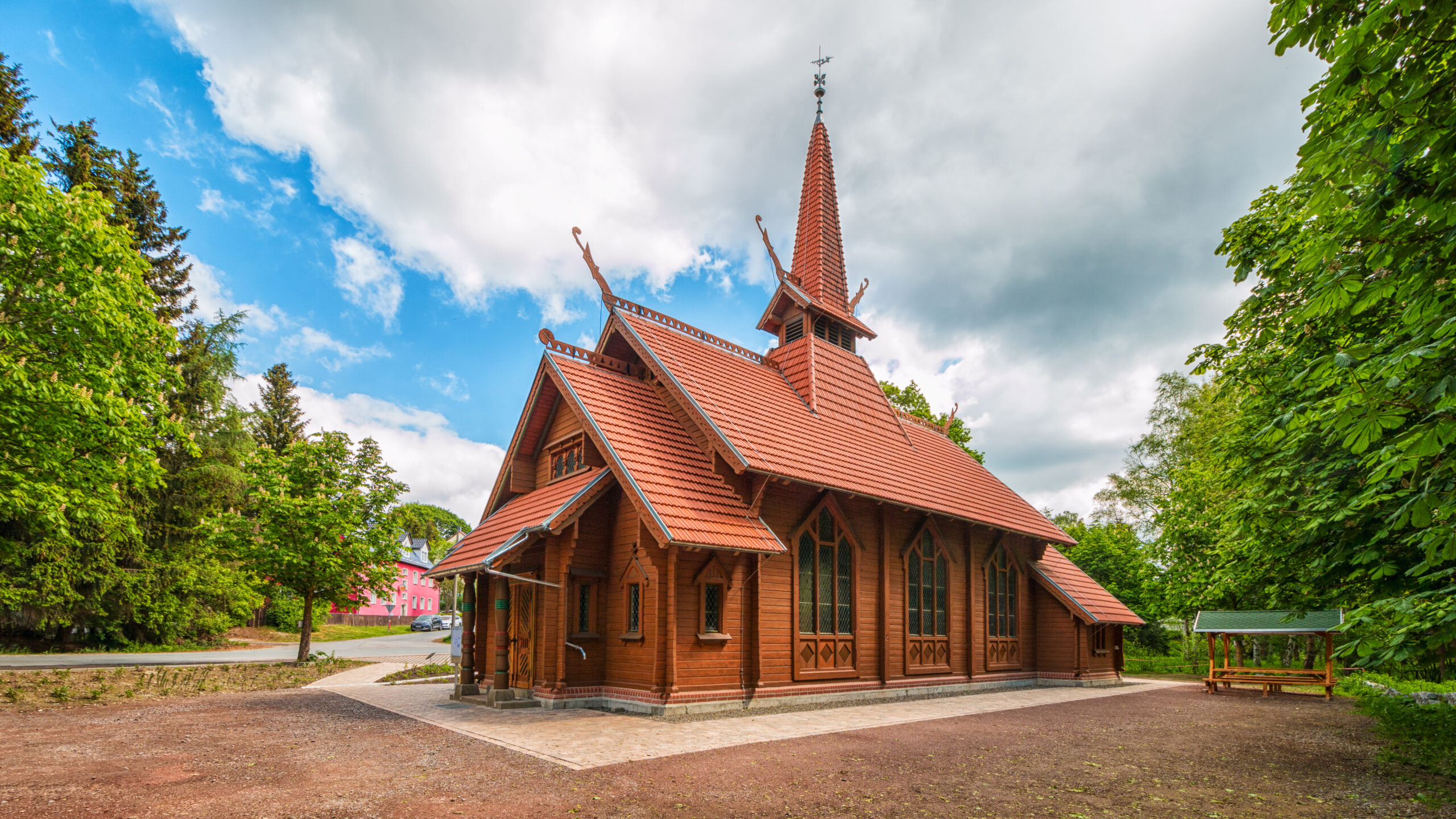 Stabholzkirche Stiege – © Uwe Graf - stock.adobe.com