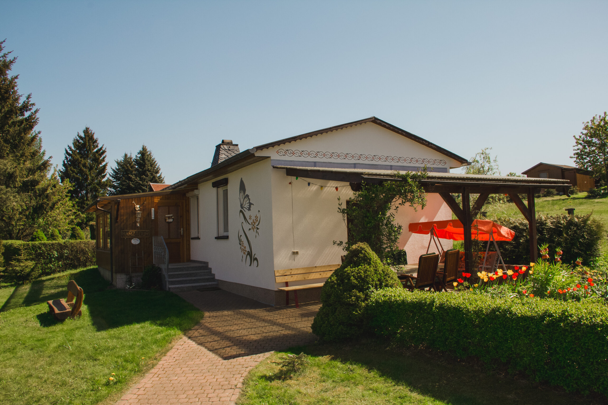 Nelius Ferienhaus Harztour aussen